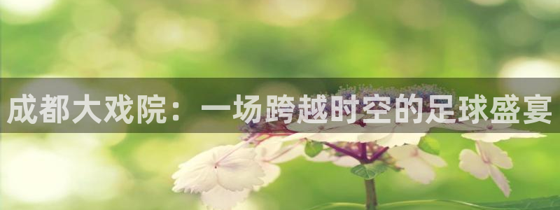 成都大戏院：一场跨越时空的足球盛宴