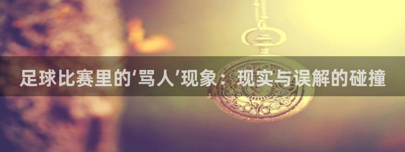 足球比赛里的‘骂人’现象：现实与误解